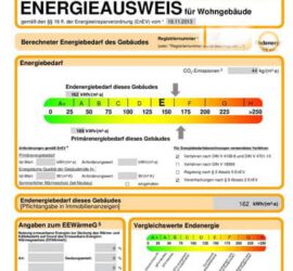 Bedarfsausweis Verbrauchsausweis Energieberater