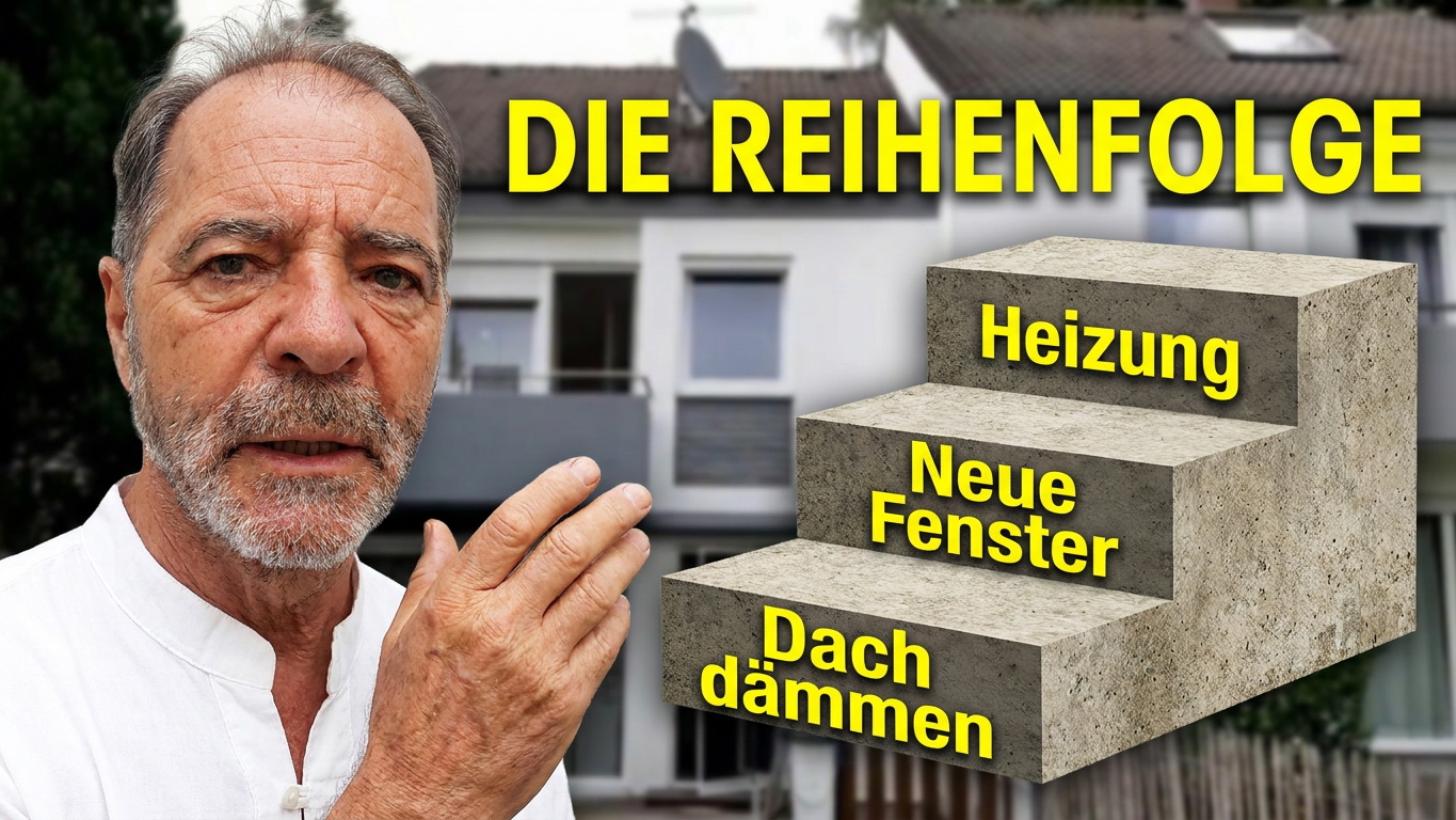 Reihenfolge der Sanierung